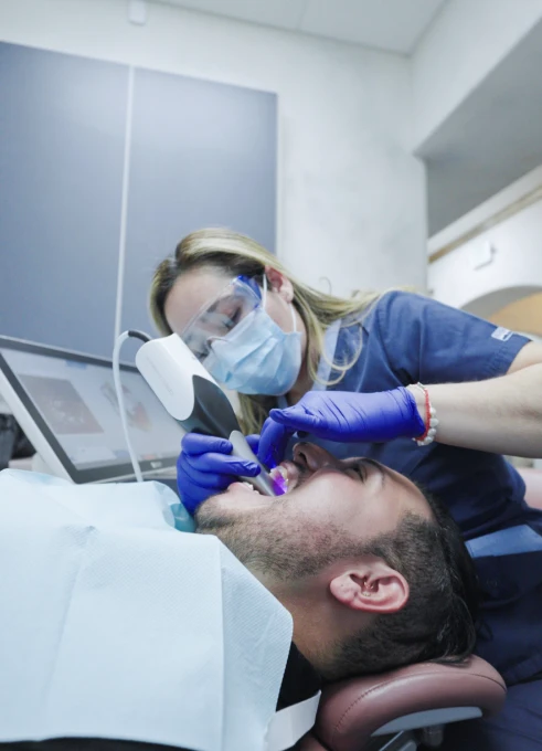 Step-by-step dental crown process performed at an affordable San Diego dental clinic.